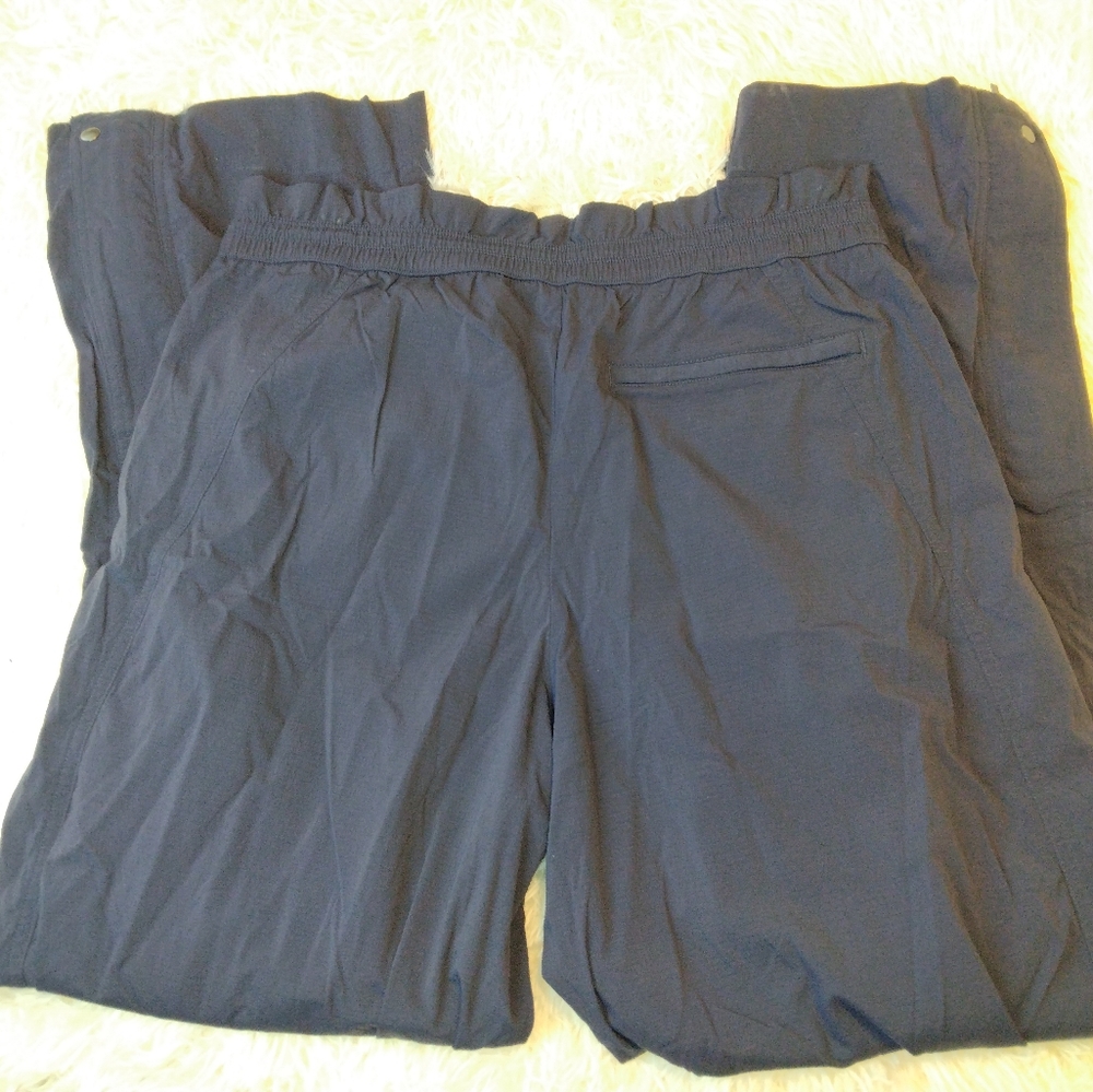 Athleta Trekkie High Rise Parachute Pant in Navy Size 12 - Picture 8 of 8